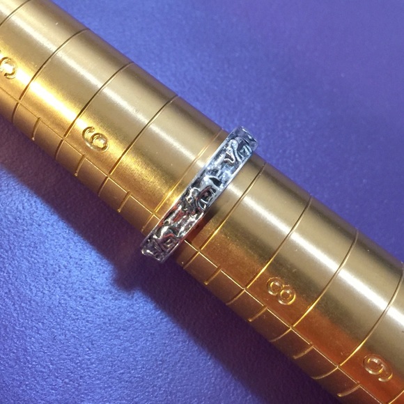 🐘Sterling Silver Elephant Band Ring - Picture 3 of 5